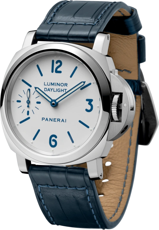 Panerai,Luminor 44mm,44mm,Stainless Steel,Black,White,Handwound,192hours,In-house Caliber,PAM00786