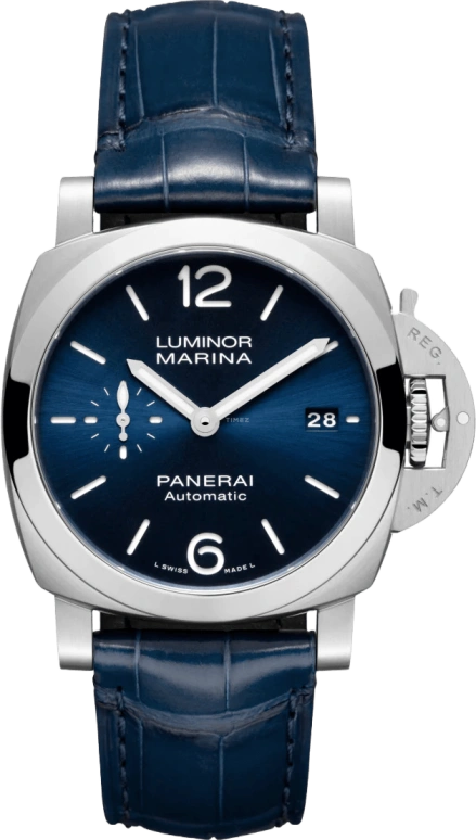 Panerai,Luminor 40mm,40mm,Stainless Steel,Blue,Automatic,Date,72hours,PAM01270