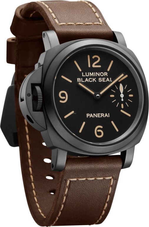 Panerai,Luminor 44mm,44mm,Stainless Steel,Black,White,Handwound,192hours,In-house Caliber,PAM00786