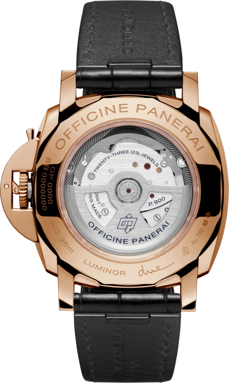 Panerai,Luminor Due 42mm,42mm,Goldtech,Black,Automatic,Date,72hours,PAM01041