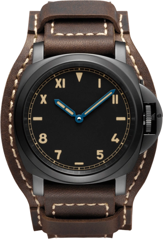 Panerai,Luminor 1950 44mm,44mm,Titanium,Black,Handwound,192hours,In-house Caliber,PAM00779