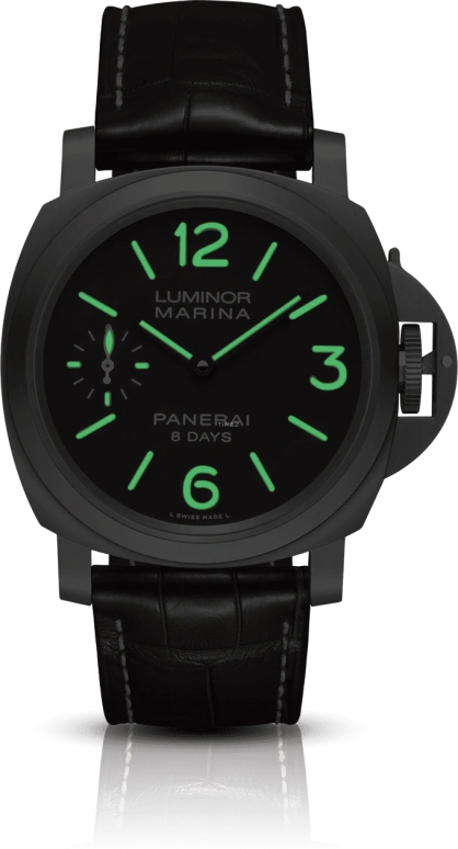 Panerai,Luminor 44mm,44mm,Titanium,Brown,Handwound,192hours,In-house Caliber,PAM00564