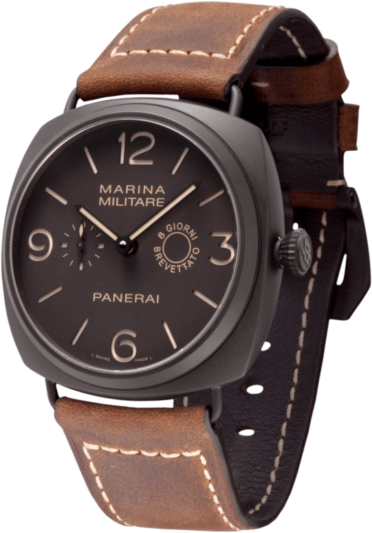 Panerai,Radiomir 47mm,47mm,Composite,Brown,Handwound,192hours,In-house Caliber,PAM00339