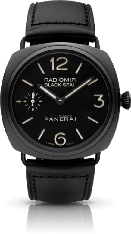 Panerai,Radiomir 44mm,44mm,Ceramic,Black,Handwound,Day,56hours,PAM00292