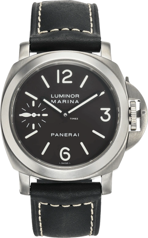 Panerai,Luminor 44mm,44mm,Titanium,Brown,Handwound,56hours,In-house Caliber,PAM00118