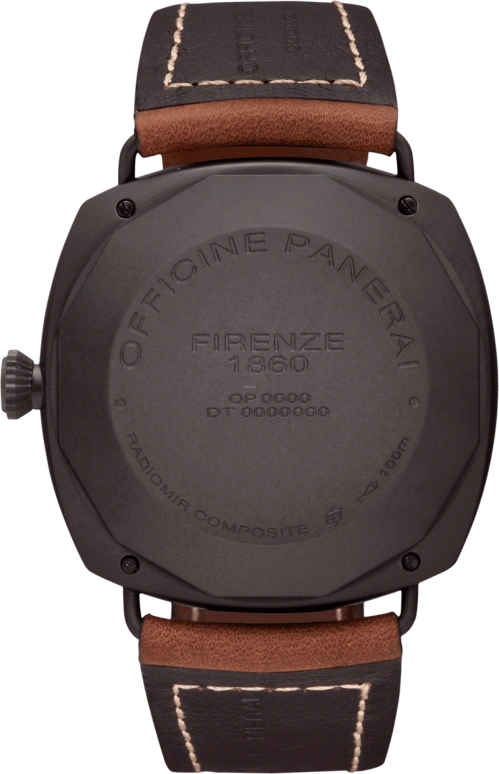 Panerai,Radiomir 47mm,47mm,Composite,Brown,Handwound,192hours,In-house Caliber,PAM00339