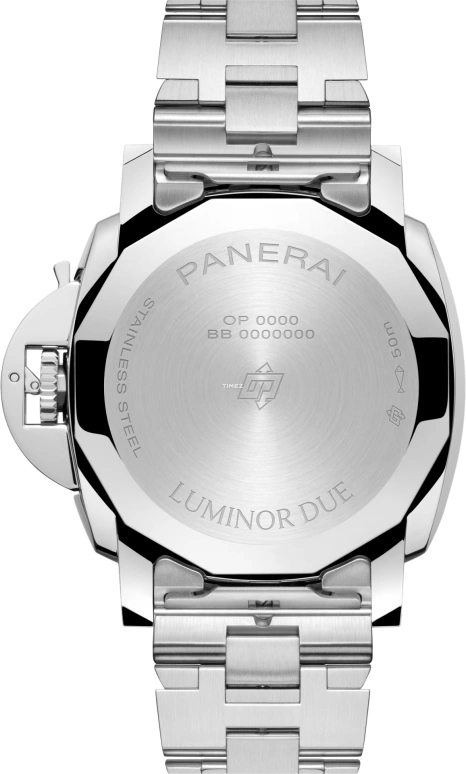 Panerai,Luminor Due 42mm,42mm,Stainless Steel,Smoky Gray,Automatic,Day,72hours,PAM01387