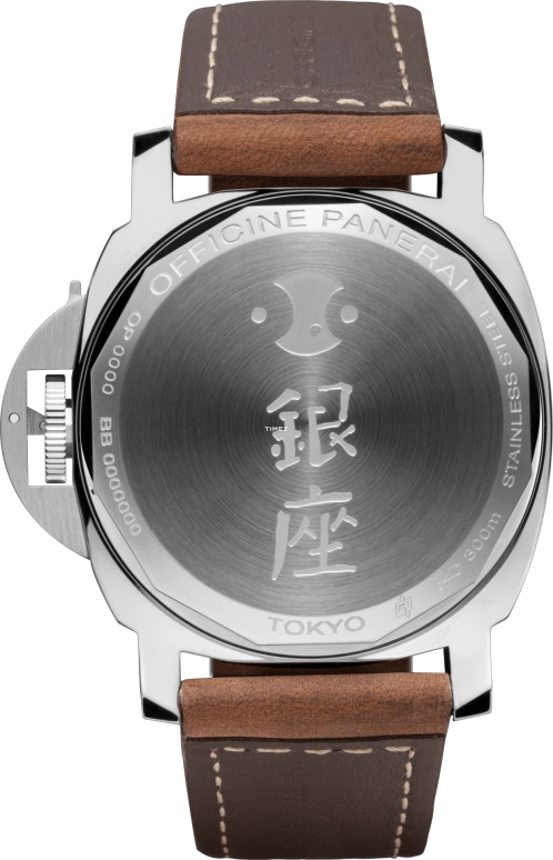 沛纳海,庐米诺 44毫米,44毫米,不锈钢,黑色,手动上弦,56小时,自制机芯,PAM00415