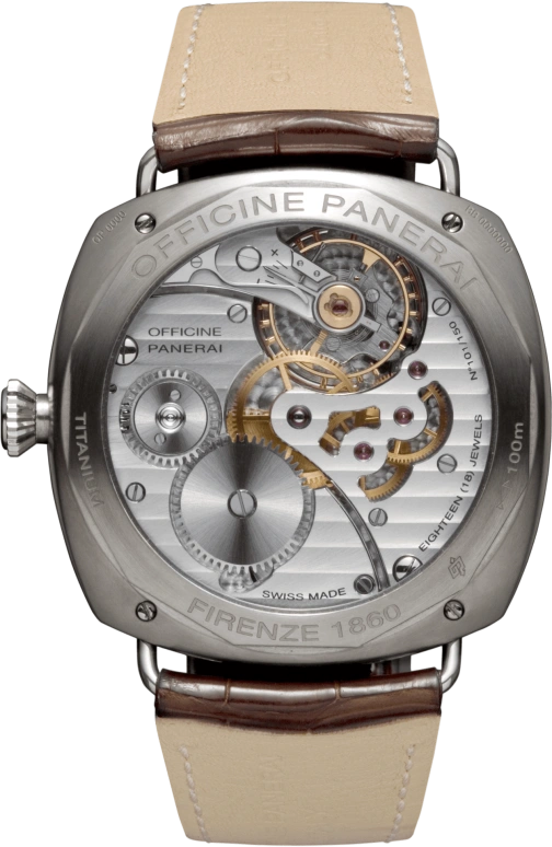 Panerai,Radiomir 47mm,47mm,Titanium,Brown,Handwound,55hours,In-house Caliber,PAM00322