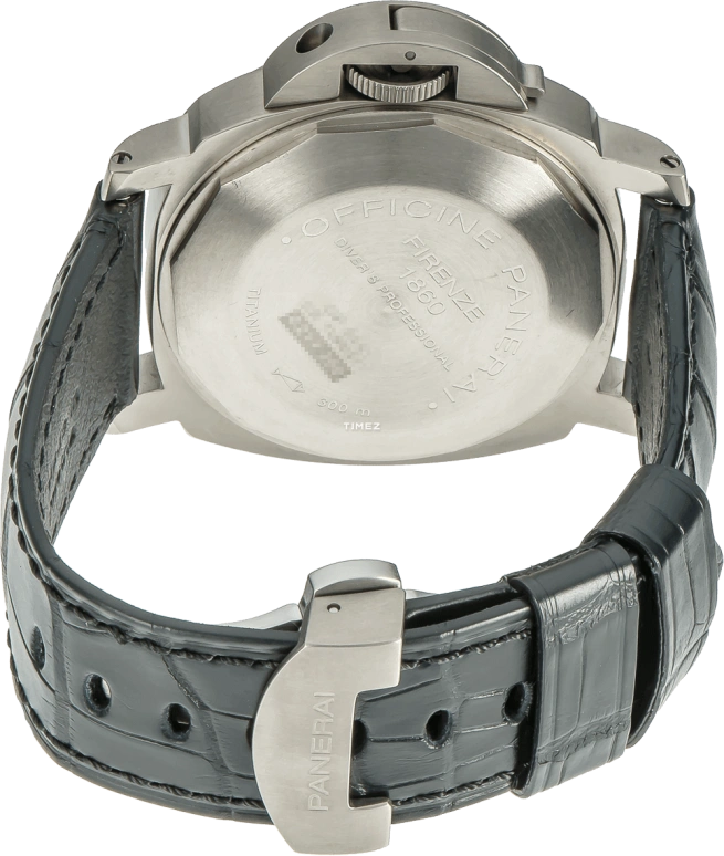 Panerai,Submersible 44mm,44mm,Titanium,Black,Automatic,Day,42hours,PAM00025