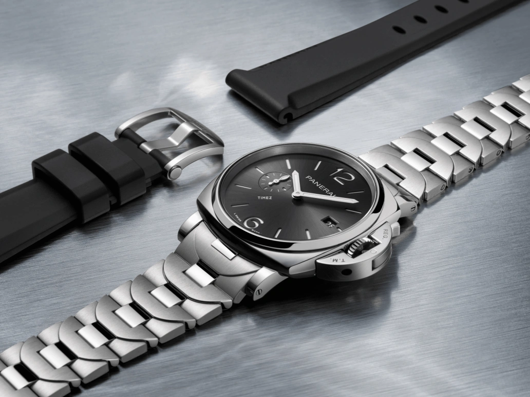 Panerai,Luminor Due 42mm,42mm,Stainless Steel,Smoky Gray,Automatic,Day,72hours,PAM01387