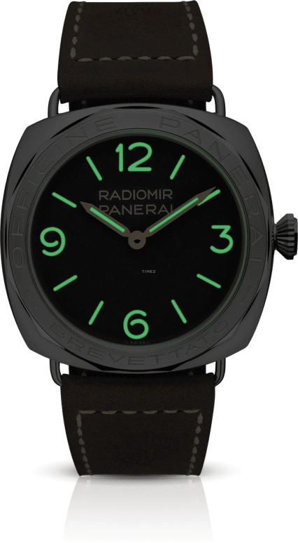 Panerai,Radiomir 47mm,47mm,Stainless Steel,Black,Handwound,Day,72hours,PAM00685