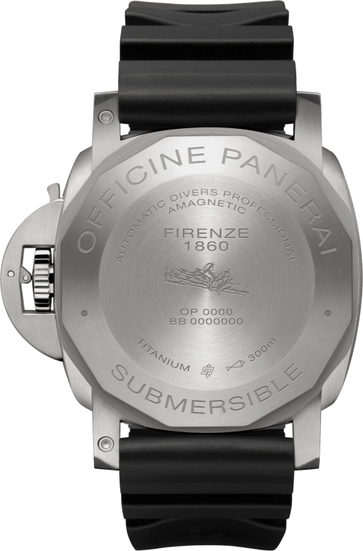 Panerai,Submersible 47mm,47mm,Titanium,Ceramic,Black,Automatic,Day,72hours,PAM01389