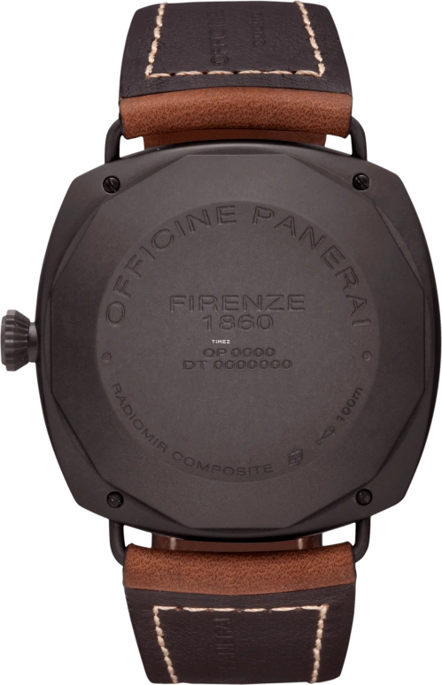 Panerai,Radiomir 47mm,47mm,Composite,Brown,Handwound,192hours,In-house Caliber,PAM00339