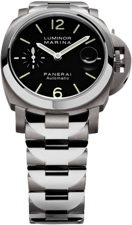 Panerai,Luminor 40mm,40mm,Titanium,Stainless Steel,Black,Automatic,Date,42hours,PAM00333