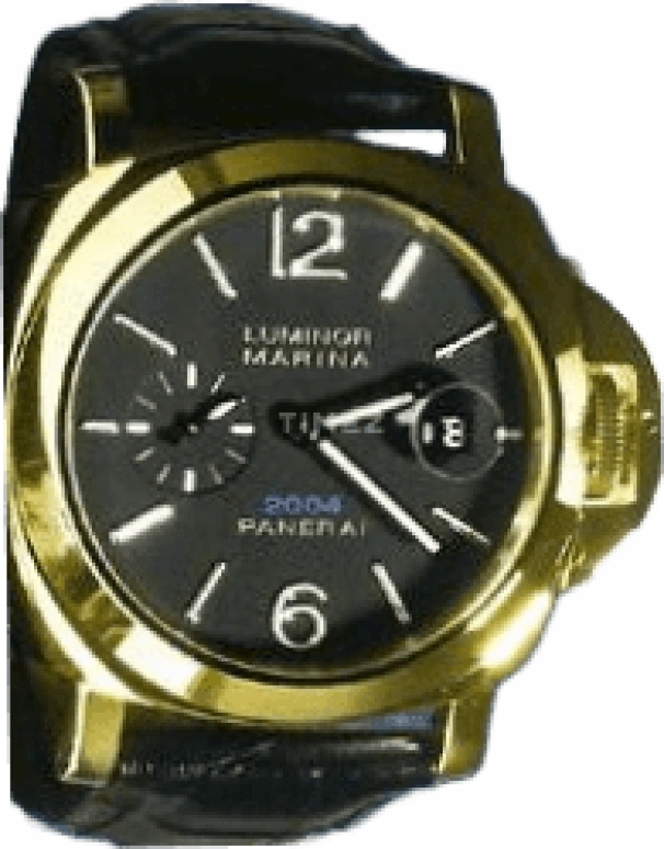 Panerai,Luminor 44mm,44mm,Yellow Gold,Black,Automatic,Day,42hours,PAM00175