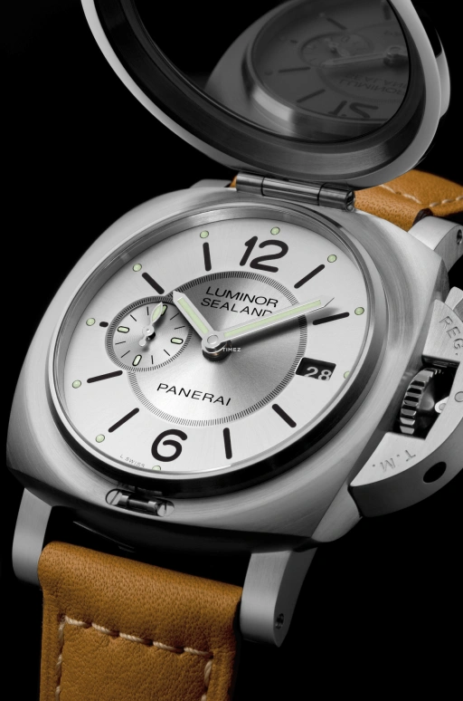 Panerai,Luminor 1950 44mm,44mm,Stainless Steel,Silver,Automatic,Day,72hours,PAM00858