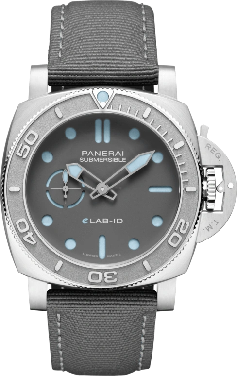 Panerai,Submersible 44mm,44mm,Titanium,Grey,Automatic,Date,72hours,PAM01225