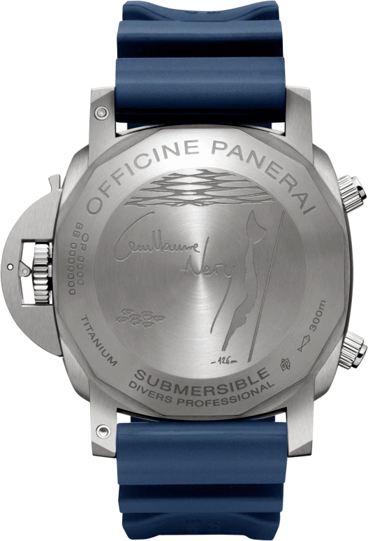 Panerai,Submersible 47mm,47mm,Titanium,Ceramic,Grey,Automatic,Chronograph,Date,Flyback,Column Wheel,72hours,In-house Caliber,PAM00982