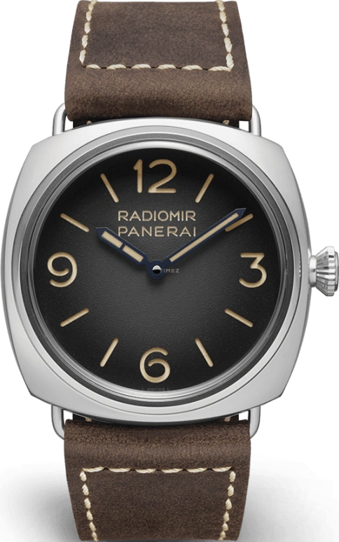 Panerai,Radiomir 47mm,47mm,Stainless Steel,Grey,Handwound,Day,72hours,PAM01334