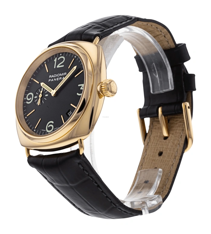 Panerai,Radiomir 40mm,40mm,Pink Gold,Black,Automatic,Day,55hours,PAM00103