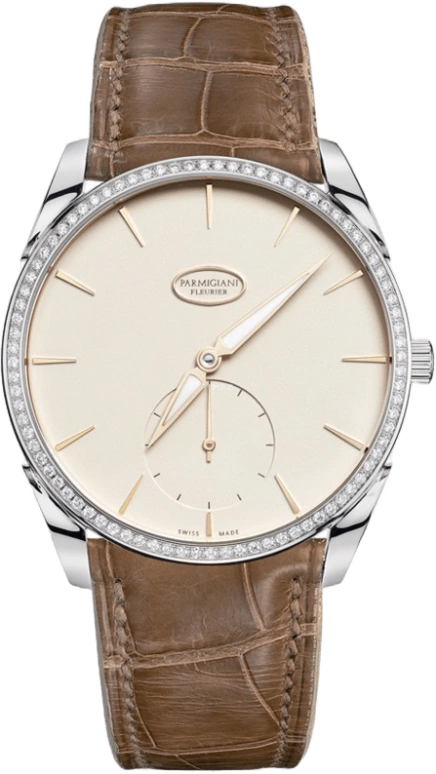 Parmigiani Fleurier,Tonda 39mm,39mm,White Gold,White,Automatic,42hours,In-house Caliber,PFC267,PFC267-1262400-HA3921