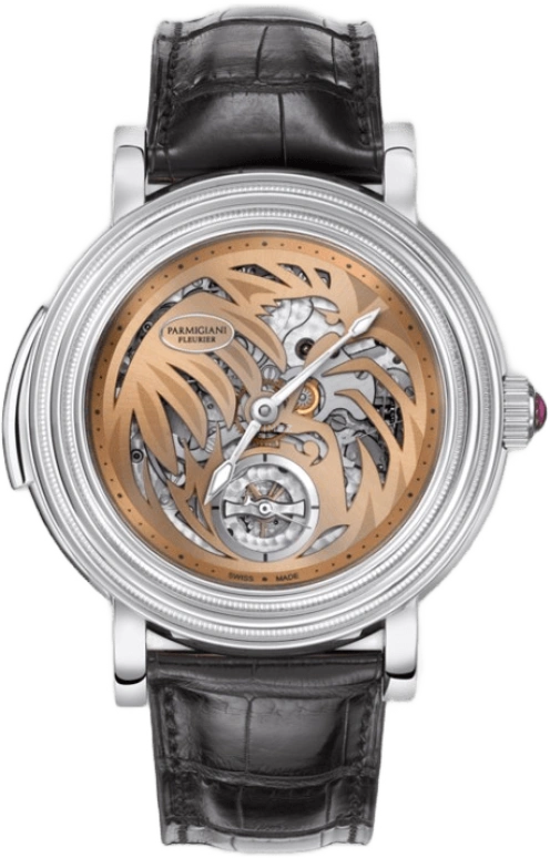 Parmigiani Fleurier,Toric 46mm,46mm,White Gold,Skeleton,Handwound,Power Reserve Indicator,Minute Repeater,PFH4371202700HA1441