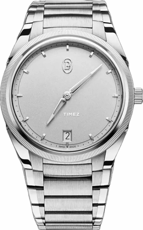 Parmigiani Fleurier,Tonda 40mm,40mm,Platinum,Silver,Automatic,Day,Sapphire,PFC914,PFC914-2020002-200182-EN