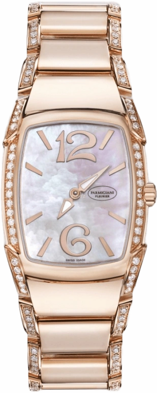 Parmigiani Fleurier,Kalpa 29mm,29mm,Rose Gold,White,Quartz,In-house Caliber,Sapphire,PFC1601023300B10202