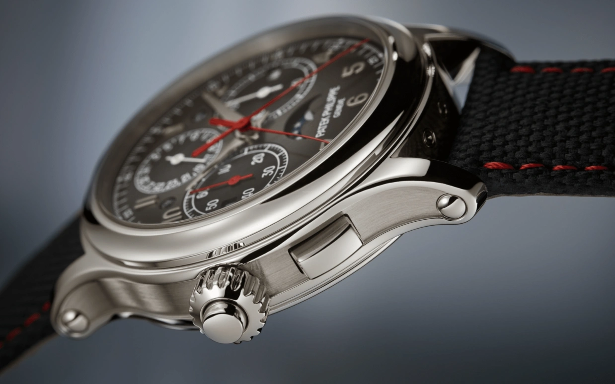 Patek Philippe,Grand Complications 38.30mm,38.30mm,Platinum,Gradient,Black,Handwound,Monopoussoir,Moonphase,Perpetual Calendar,Leap Year,48hours,In-house Caliber,5373P,5373P-001