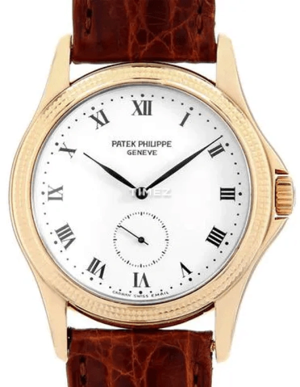 Patek Philippe,Calatrava 35mm,35mm,Yellow Gold,White,Handwound,44hours,In-house Caliber,5115J,5115J-001