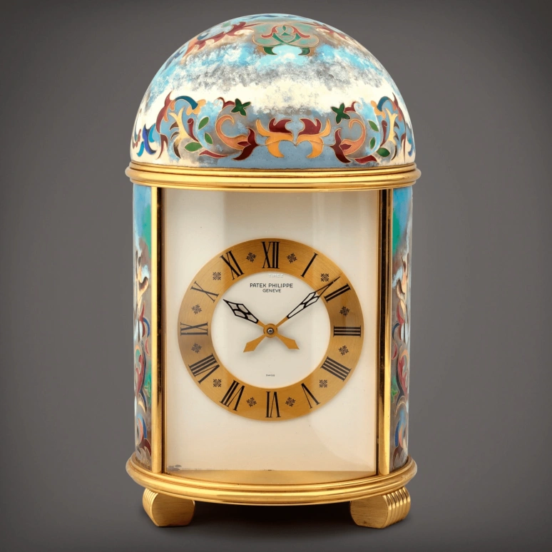 Patek Philippe,Dome Clocks 125x215mm,125x215mm,Brass,White,Quartz,In-house Caliber,Other,1154M,1154M-001
