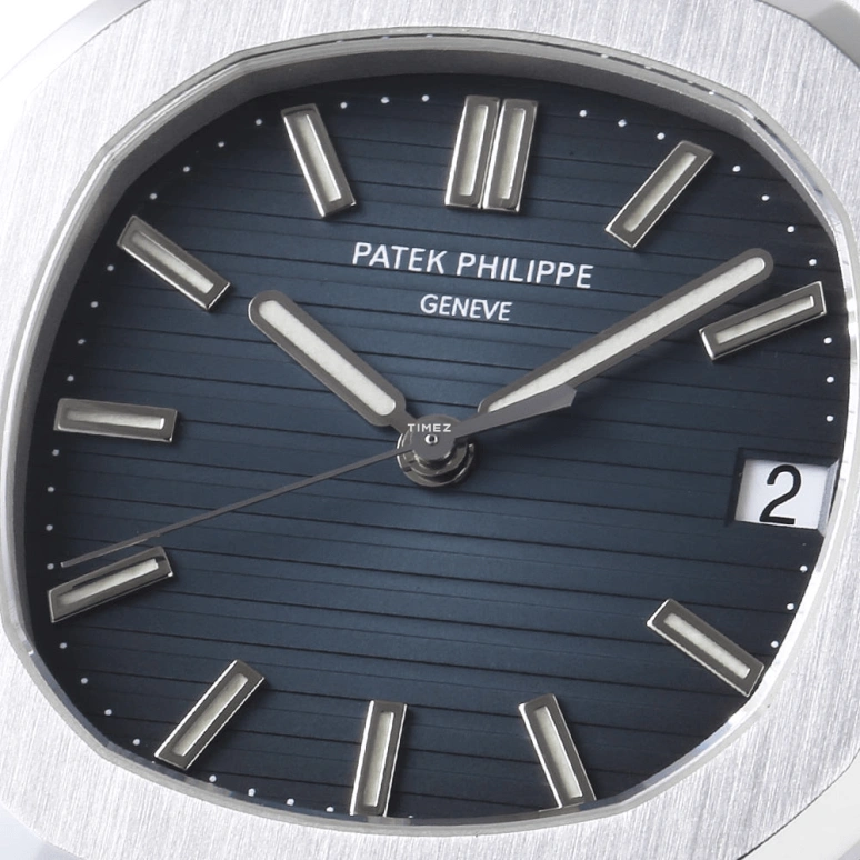 Patek Philippe,Nautilus 40mm,40mm,Stainless Steel,Blue,Automatic,Day,45hours,5711,5711/1A-001