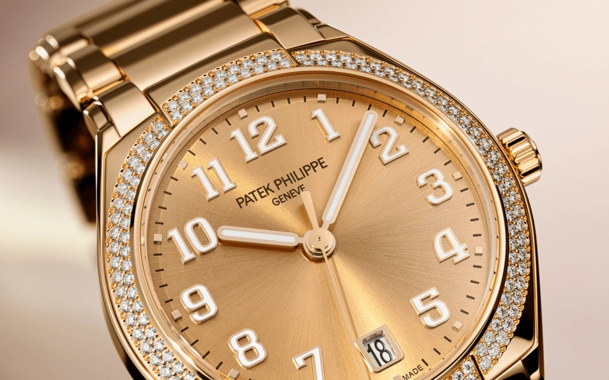 Patek Philippe,Twenty~4 36mm,36mm,Rose Gold,Champagne,Automatic,Day,45hours,7300,7300/1200R-011