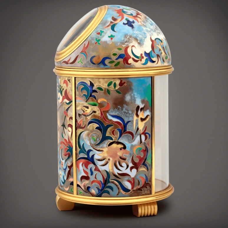 Patek Philippe,Dome Clocks 125x215mm,125x215mm,Brass,White,Quartz,In-house Caliber,Other,1154M,1154M-001