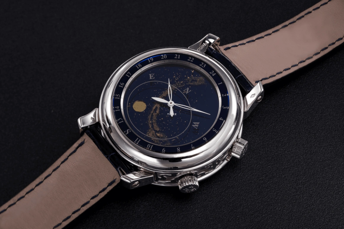 百达翡丽,超级复杂功能时计 42.80毫米,42.80毫米,铂金,银色,手动上弦,月相,万年历,闰年历,月历,48小时,自制机芯,表王,5002,5002P,5002P-001