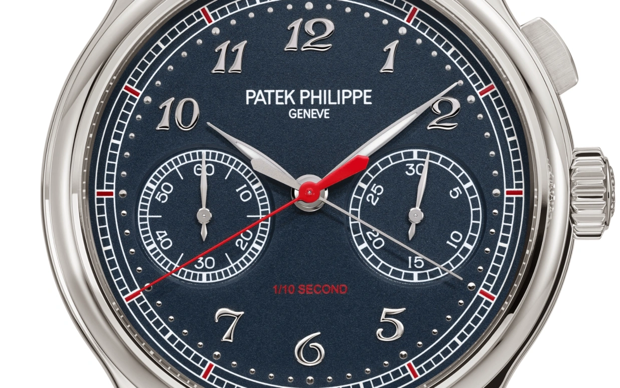 Patek Philippe,Grand Complications 41mm,41mm,Platinum,Blue,Handwound,Chronograph,Monopoussoir,Foudroyante Seconds,Column Wheel,48hours,In-house Caliber,Harry Kane,5470P,5470P-001