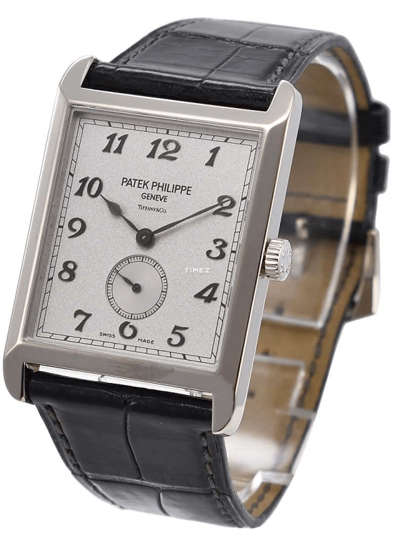 Patek Philippe,Gondolo 43mm,43mm,Platinum,Grey,Handwound,48hours,In-house Caliber,5109G,5109G-TiffanyCo