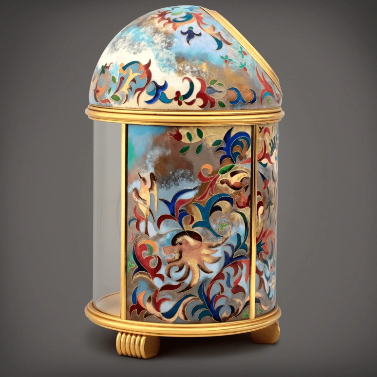 Patek Philippe,Dome Clocks 125x215mm,125x215mm,Brass,White,Quartz,In-house Caliber,Other,1154M,1154M-001