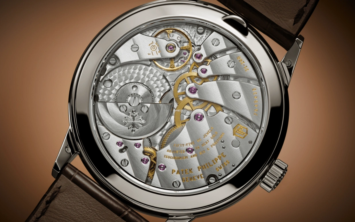 Patek Philippe,Grand Complications 41.30mm,41.30mm,Platinum,Rose Gold,Salmon,Handwound,Moonphase,Perpetual Calendar,Leap Year,Month,38hours,In-house Caliber,5236P,5236P-010