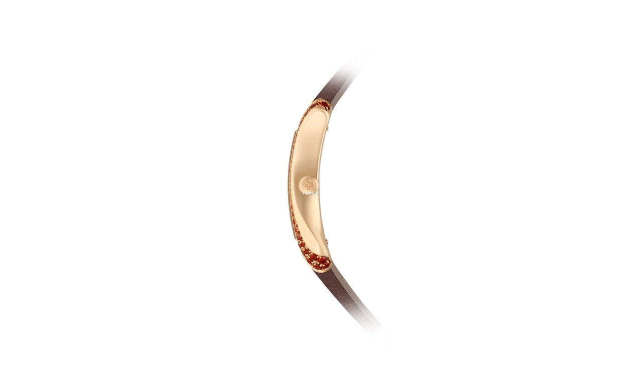 Patek Philippe,Gondolo 28.60x40.80mm,28.60x40.80mm,Rose Gold,Brown,Quartz,In-house Caliber,Square,4962,4962/200R-001