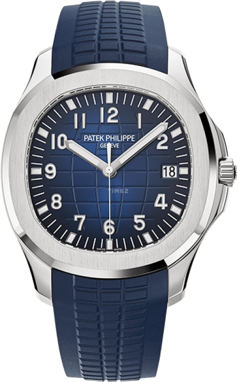 Patek Philippe,Aquanaut 42.20mm,42.20mm,White Gold,Blue,Automatic,Hollow Out,45hours,5168G,5168G-001