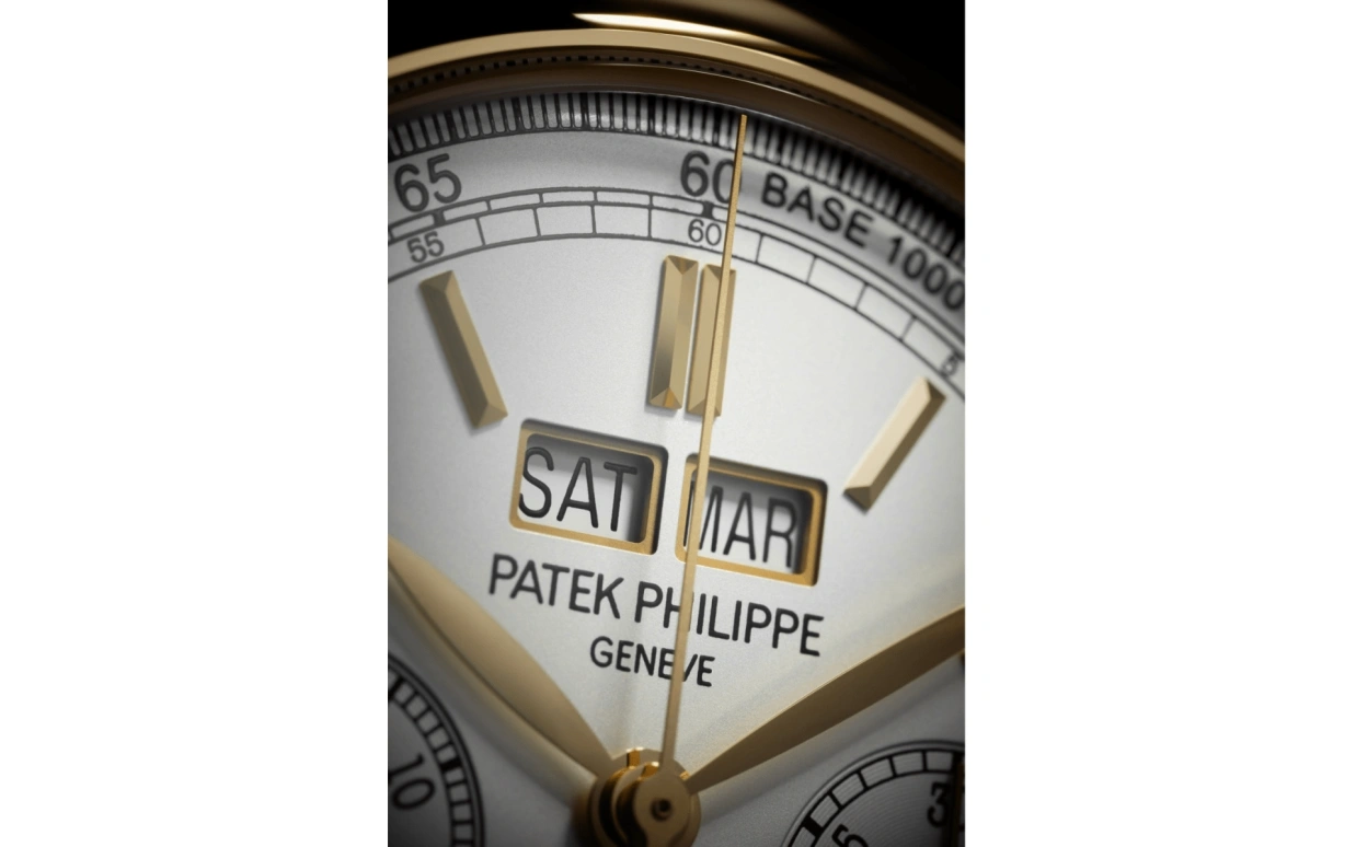 Patek Philippe,Grand Complications 41mm,41mm,Yellow Gold,Silver,Handwound,Chronograph,Moonphase,Perpetual Calendar,Leap Year,65hours,In-house Caliber,5270J,5270J-001