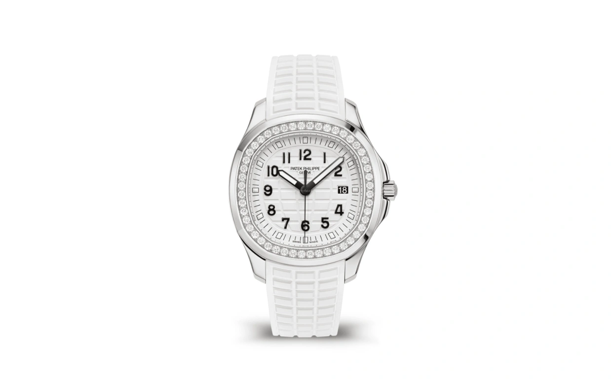 Patek Philippe,Aquanaut 38.80mm,38.80mm,Stainless Steel,White,Quartz,Day,In-house Caliber,5267,5267/200A-010