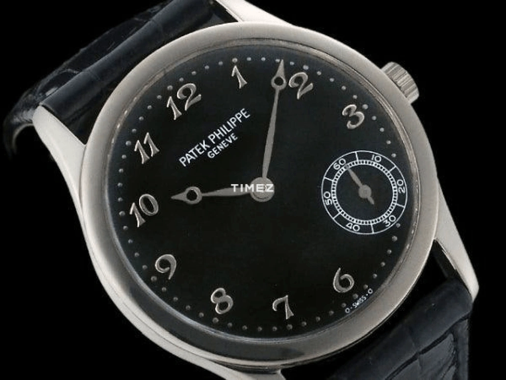 Patek Philippe,Calatrava 33mm,33mm,White Gold,Black,Automatic,48hours,In-house Caliber,5026G,5026G-001