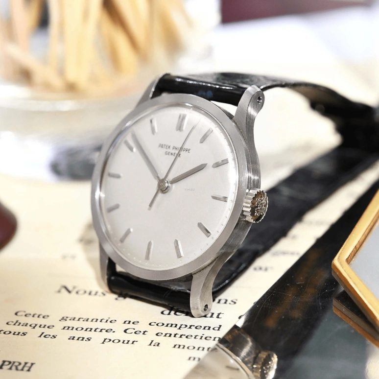 Patek Philippe,Calatrava 36mm,36mm,White Gold,Silver White,Handwound,48hours,In-house Caliber,570G