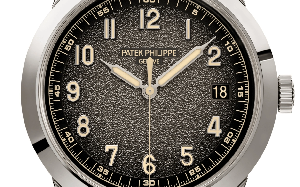 Patek Philippe,Calatrava 40mm,40mm,White Gold,Grey,Automatic,Day,45hours,5226G,5226G-001