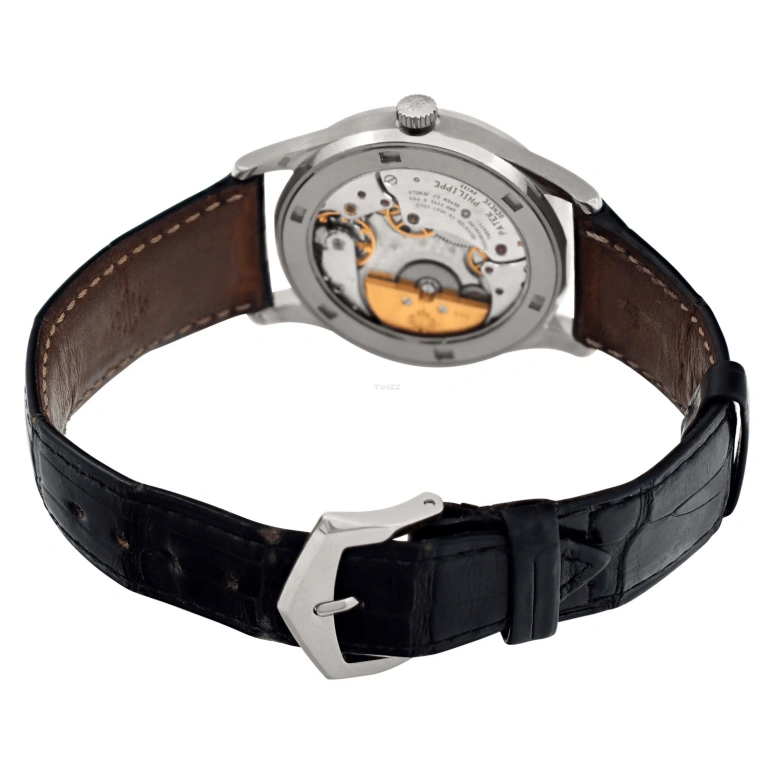 Patek Philippe,Calatrava 33mm,33mm,White Gold,Black,Automatic,48hours,In-house Caliber,5026G,5026G-001