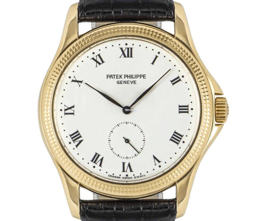 Patek Philippe,Calatrava 35mm,35mm,Yellow Gold,White,Handwound,44hours,In-house Caliber,5115J,5115J-001