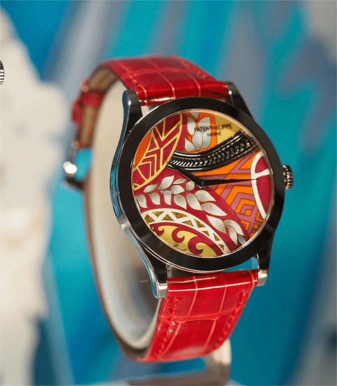 Patek Philippe,Calatrava ,White Gold,Red,Orange,Multi-Color,Automatic,48hours,In-house Caliber,5089G,5089G-127